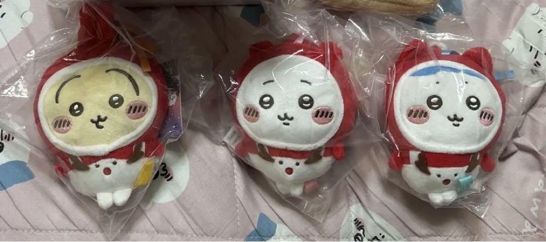 ちいかわエニマイくじ オーナメント3種