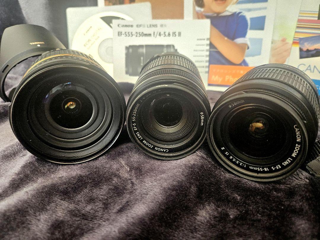 Canon EOS kiss X5  ダブルズームキット+タムロンレンズ