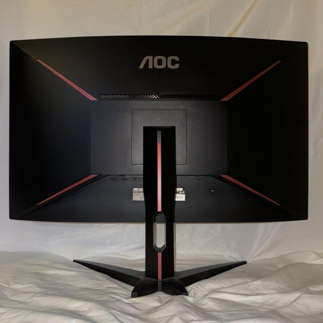 AOC ゲーミングモニター 31.5インチ 144hz 湾曲