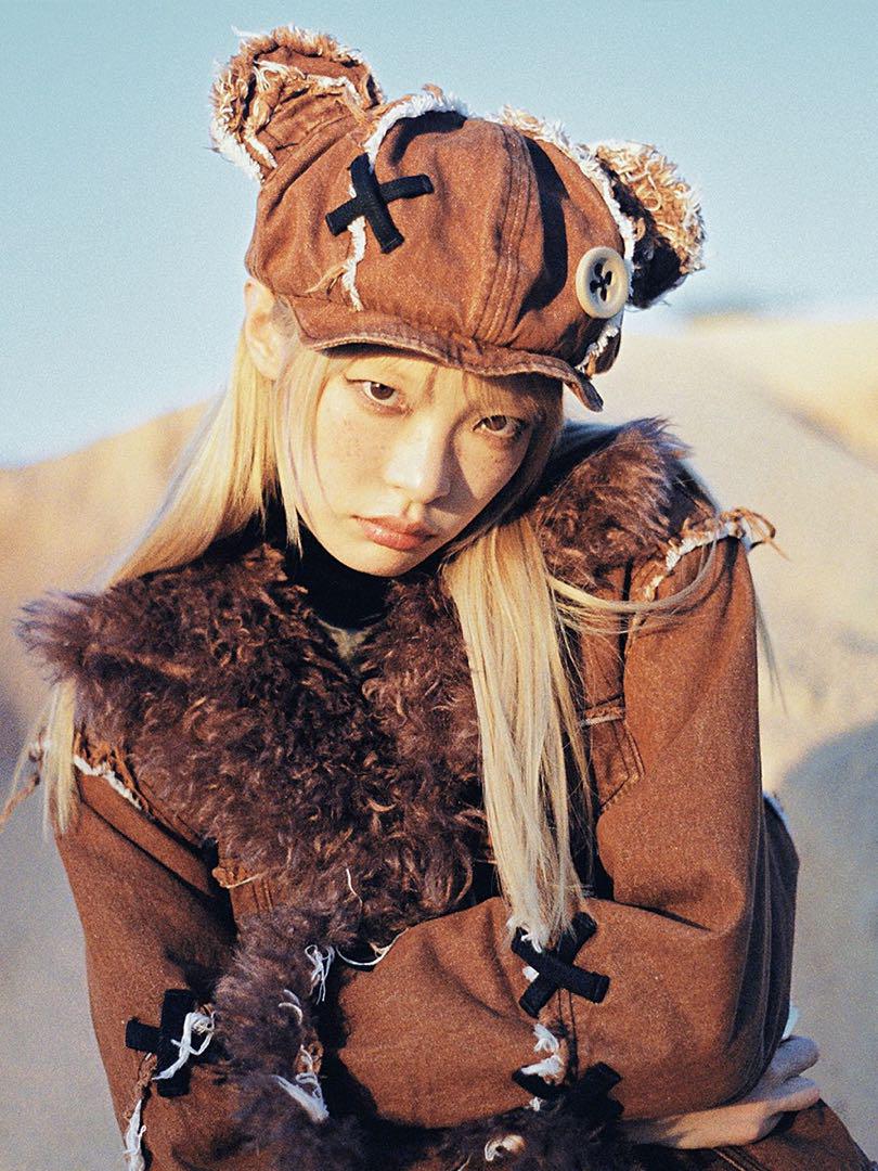 CFIERCE Abandoned Bear Hat くま耳 帽子