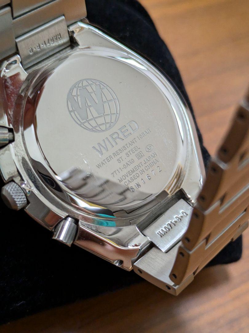 SEIKO　セイコー　WIRED 馬　腕時計　祐真　朋樹　電池切れ