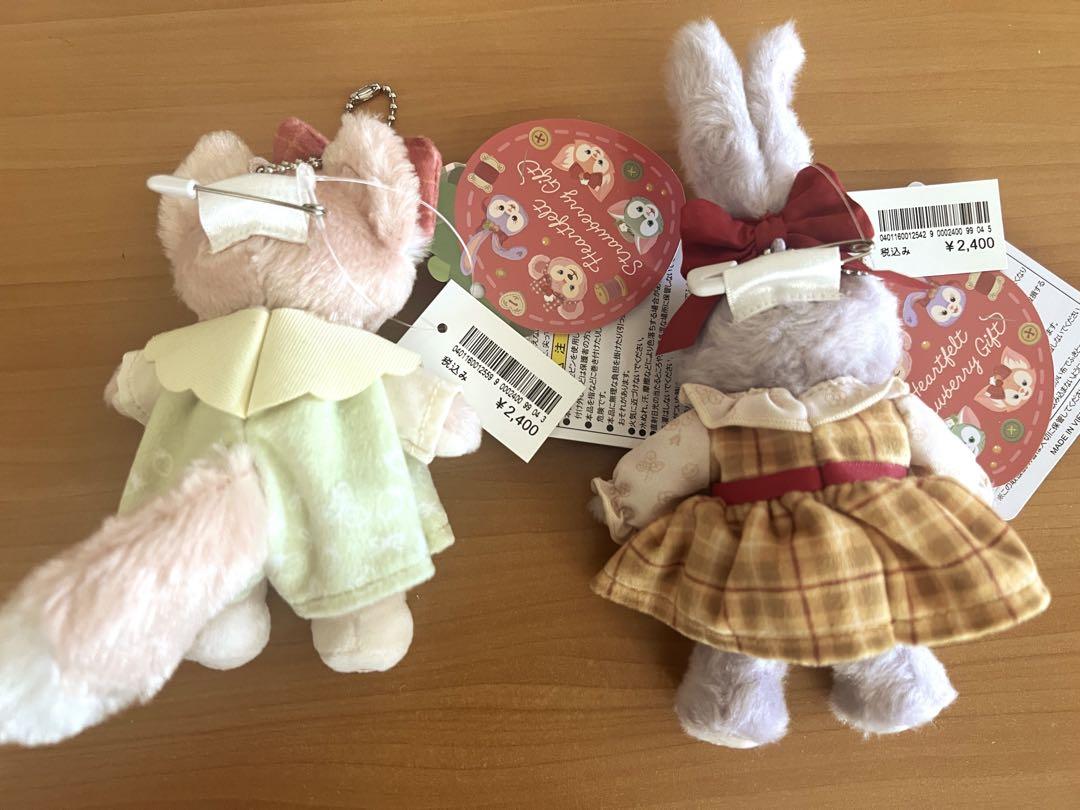 ハートフェルトストロベリーギフト ステラルー ぬいぐるみバッジ ステラルー リーナベル ハートフェルト ストロベリー ギフト