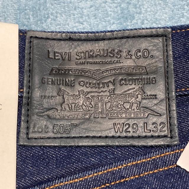 リーバイス 505™ ジャパニーズファブリック ジーンズ 29インチ 新品