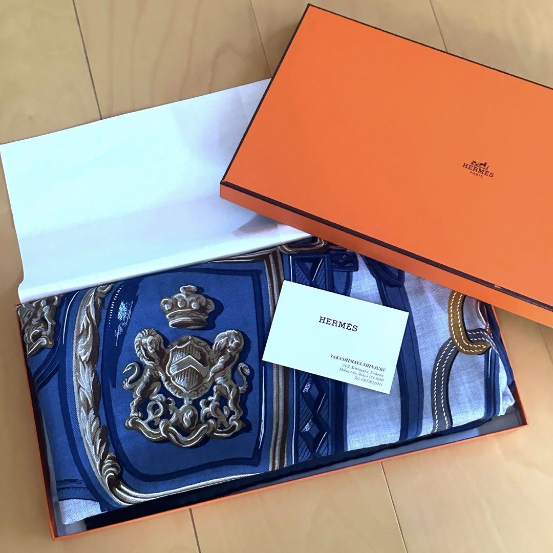 新品未使用　エルメス カレジェアン 140　ブリッド ドゥ ガラ アップリケ HERMES - カレジェアン 《ブリッド・ドゥ・ガラ・アップリケ