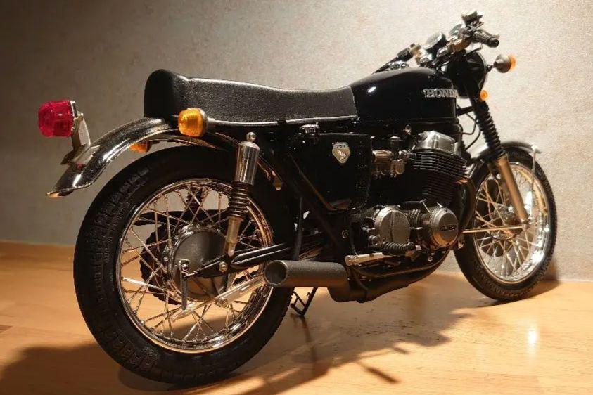 タミヤ 1/6 CB 750 FOUR【完成品】カスタム TAMIYA 1/6 HONDA CB750 Four / Full Build Experience from