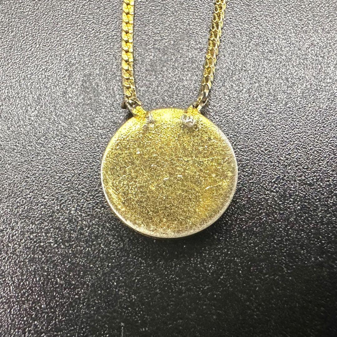 極美品✨ Dior ネックレス CD ロゴ サークルロゴ 希少 刻印 127