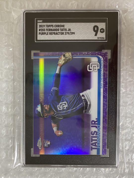 2019 TOPPS CHROME TATIS JR. パープル RC タティス 2019 TOPPS CHROME TATIS JR. パープル RC タティス