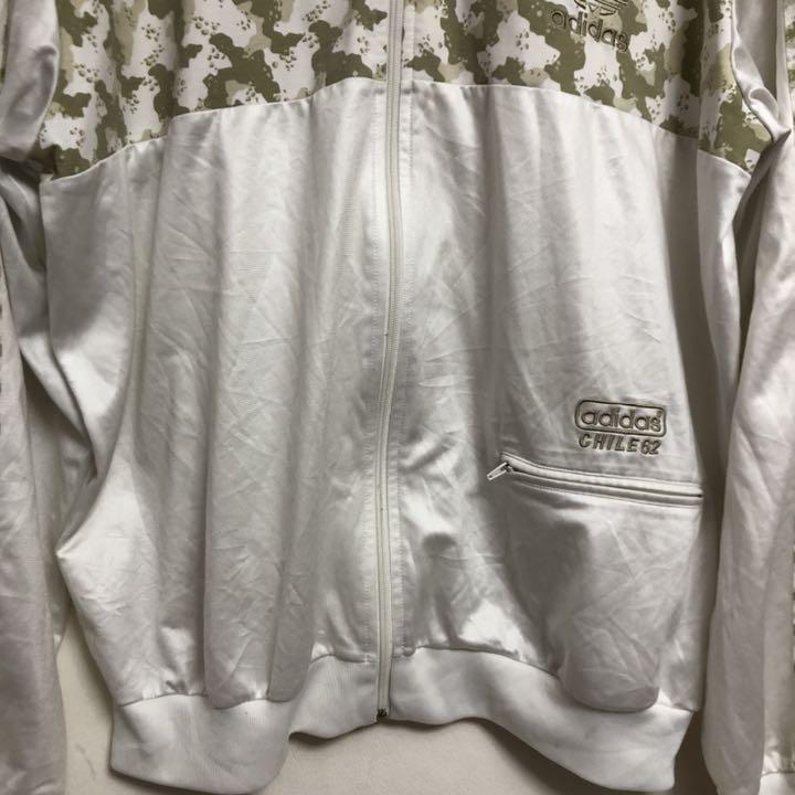 希少 迷彩 カモフラ ビックシルエット kFspx-m44744495021 adidas ジャージ トレフォイル 高評価新品