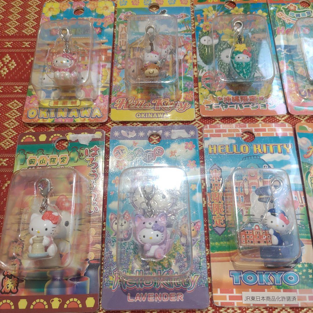 ご当地キティ ファスナーマスコット ハローキティ 12種セット まとめ売り