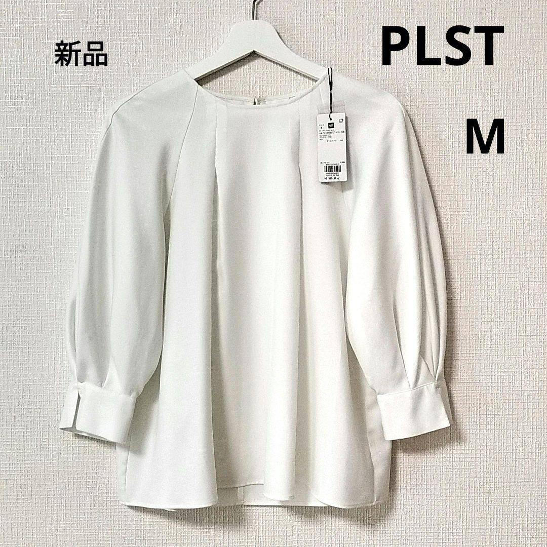 PLST　タックデザインブラウス(接触冷感)