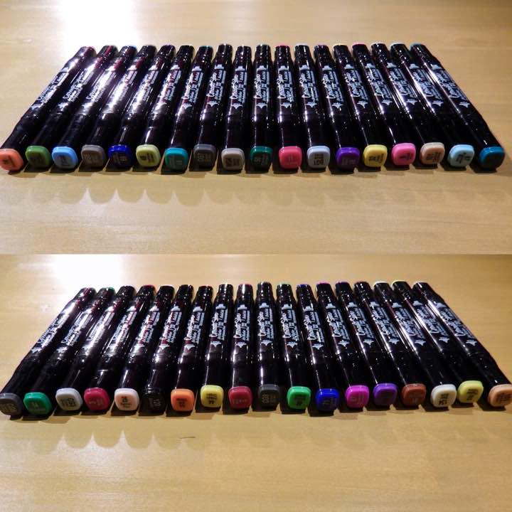 【新品・36本セット】コピック入門用として最適なアルコールマーカー ハードケース