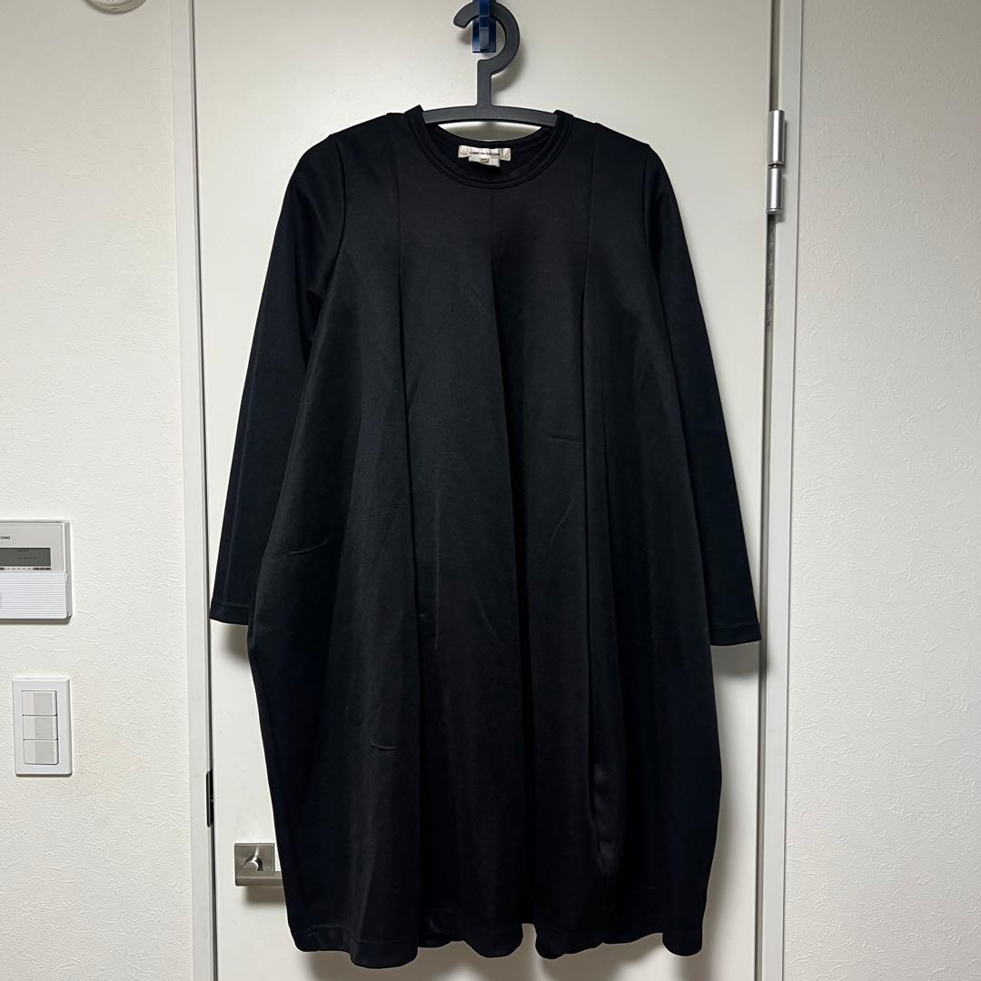 COMME DES GARCONS 21SS 長袖 ジャージー ロングワンピースXS SS COMME des GARCONS