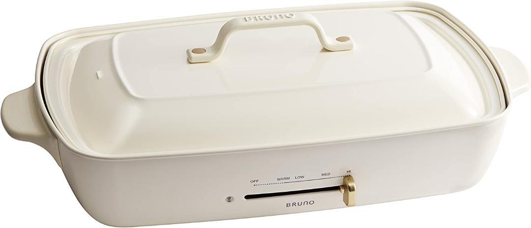 オンライン取扱店 BRUNO ホットプレートグランデサイズ BOE026-WH ホワイト 調理機器 オンライン取扱店 BRUNO ホットプレートグランデサイズ BOE026-WH ホワイト 調理機器