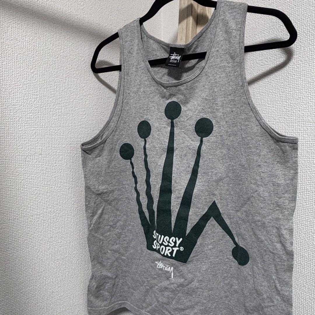 希少 Stussy 折れクラウン タンクトップ