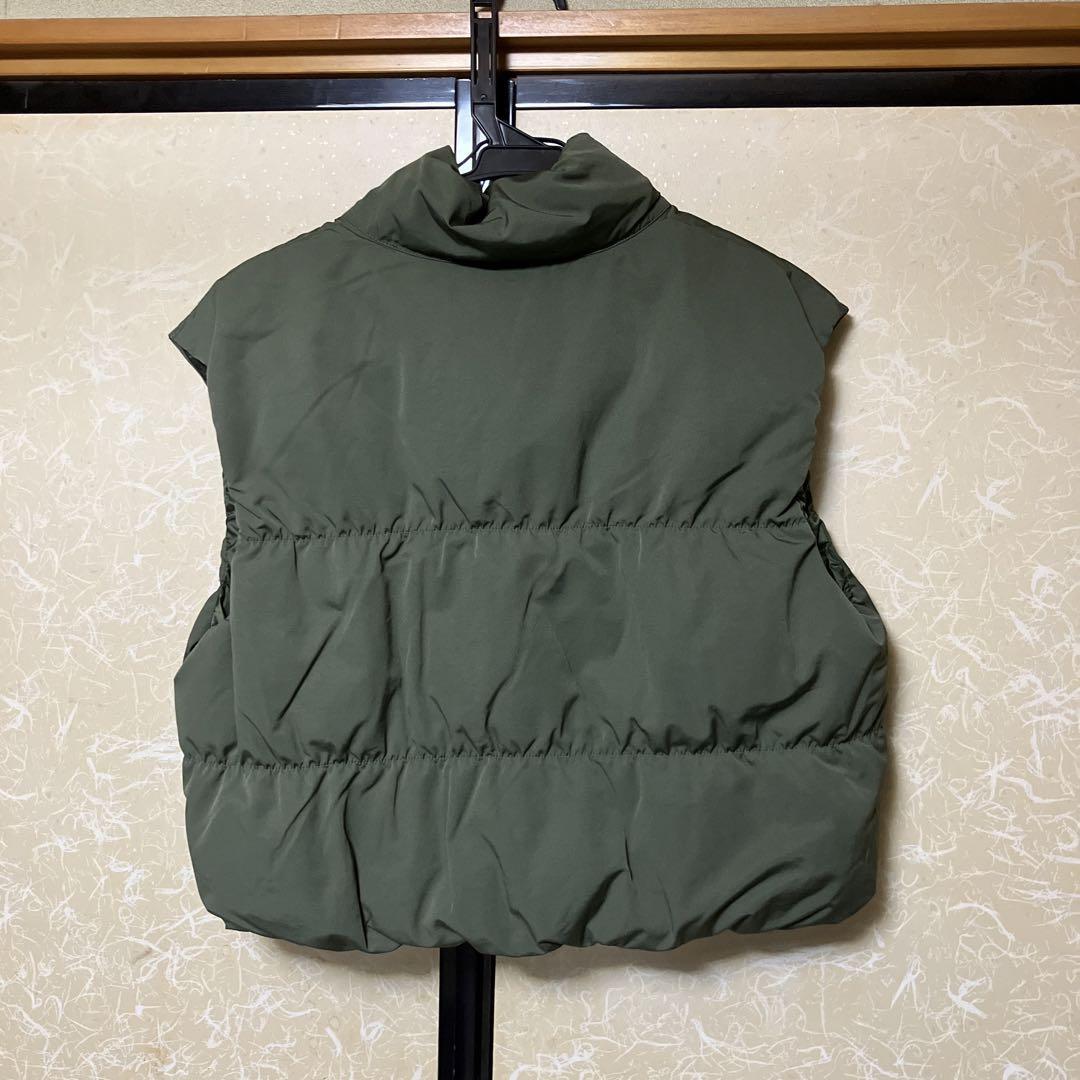 未使用　UNIQLO:C ダウンクロップドベスト M