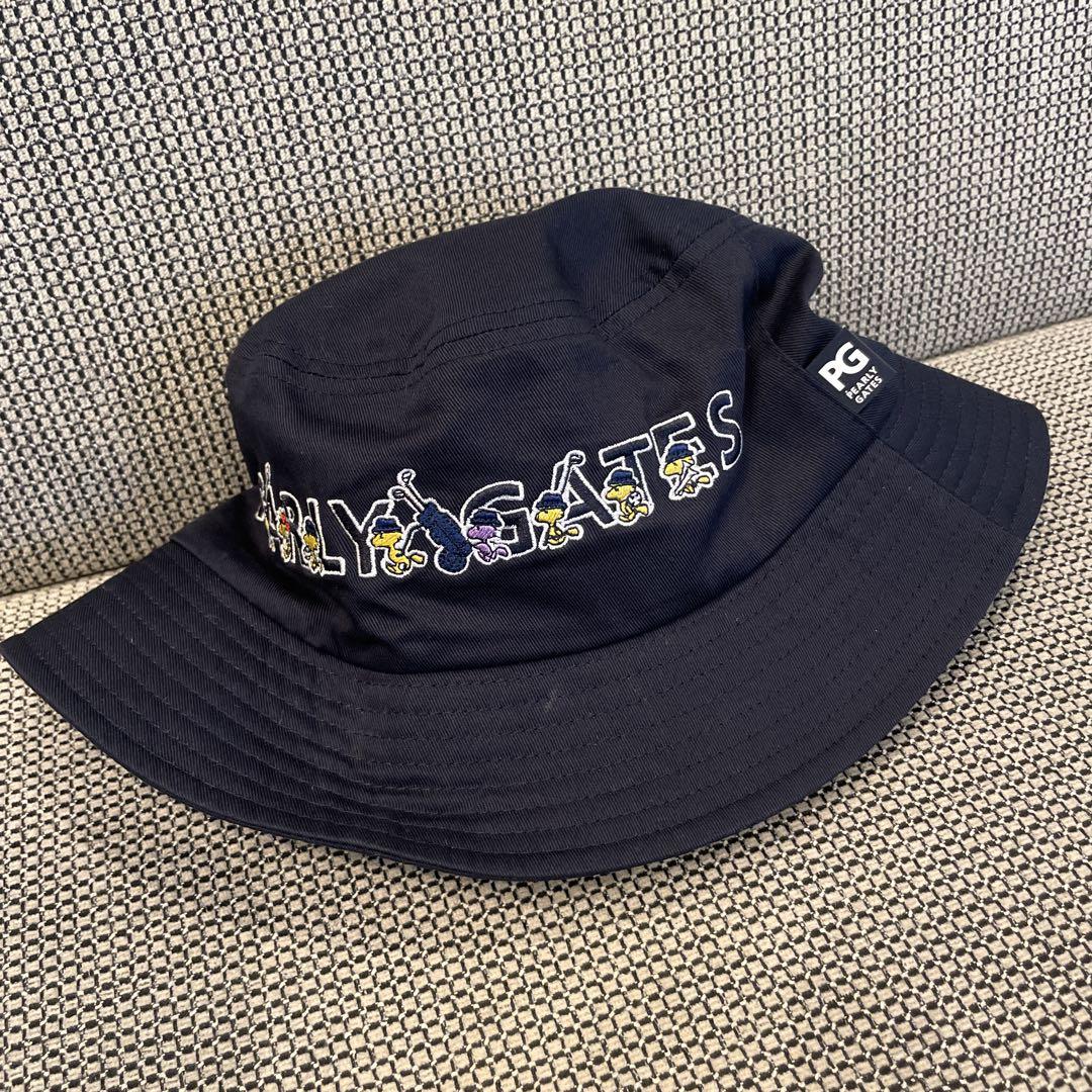 パーリーゲイツ　スヌーピー　ハット　限定　新品 ☆新品正規品最新作モデル パーリーゲイツ SNOOPYハット (UNISEX