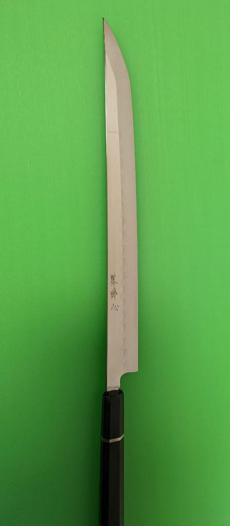 【新品未使用】酔心 白一鋼水本焼(全鏡面) 先丸 尺 300mm【特注品】 新品未使用】酔心 白一鋼水本焼(全鏡面) 先丸 尺