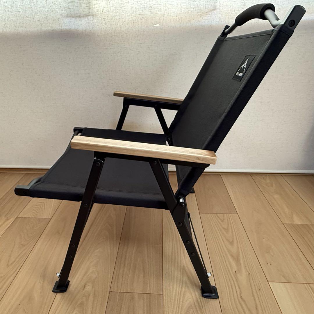 【新品未使用】ラーテルワークス　ストレージコンパクトチェア　BK/BK