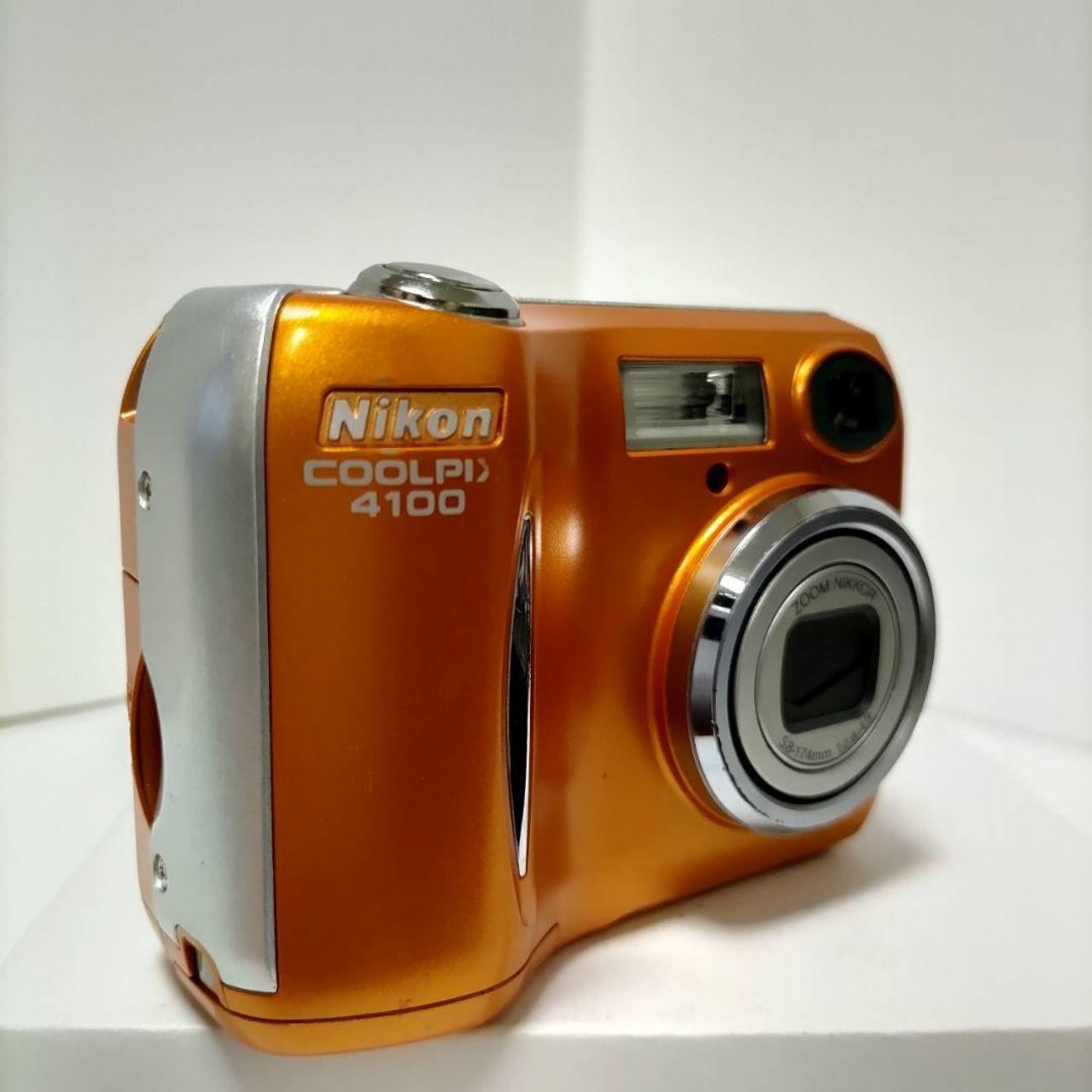 動作確認済み ニコン COOLPIX 4100 オールドコンデジ デジカメ