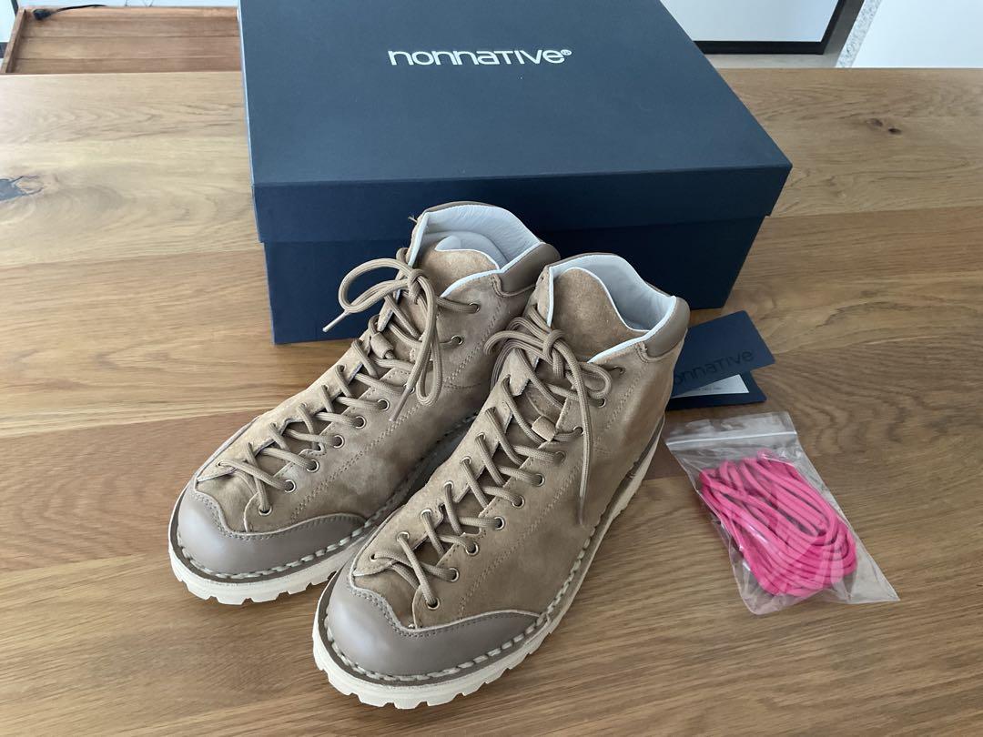 nonnative trooper boots ベージュ ノンネイティブ