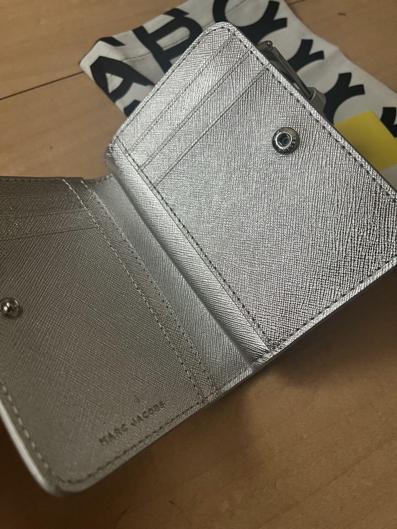 MARC JACOBS シルバー 二つ折り財布