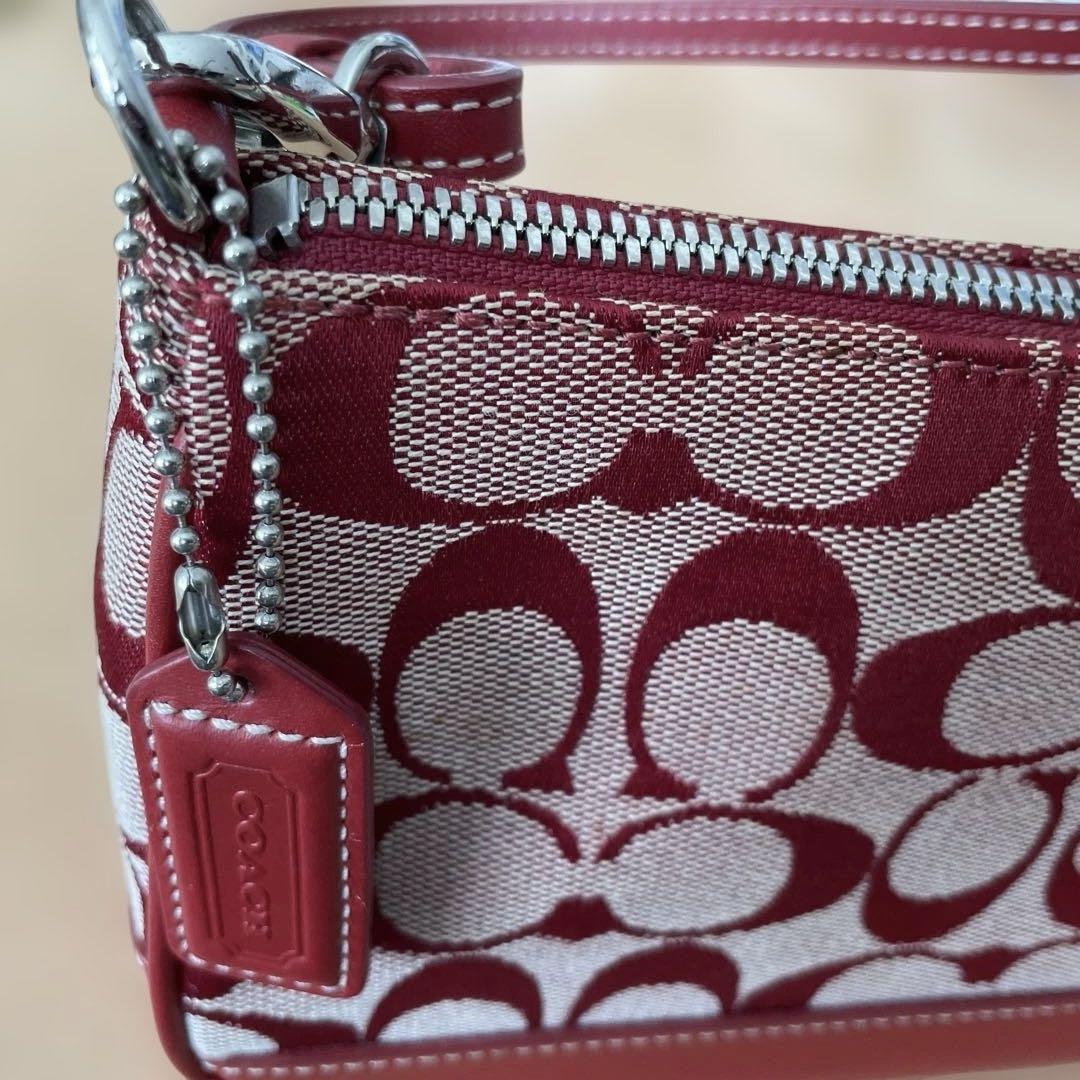 COACH ミニバッグ RED
