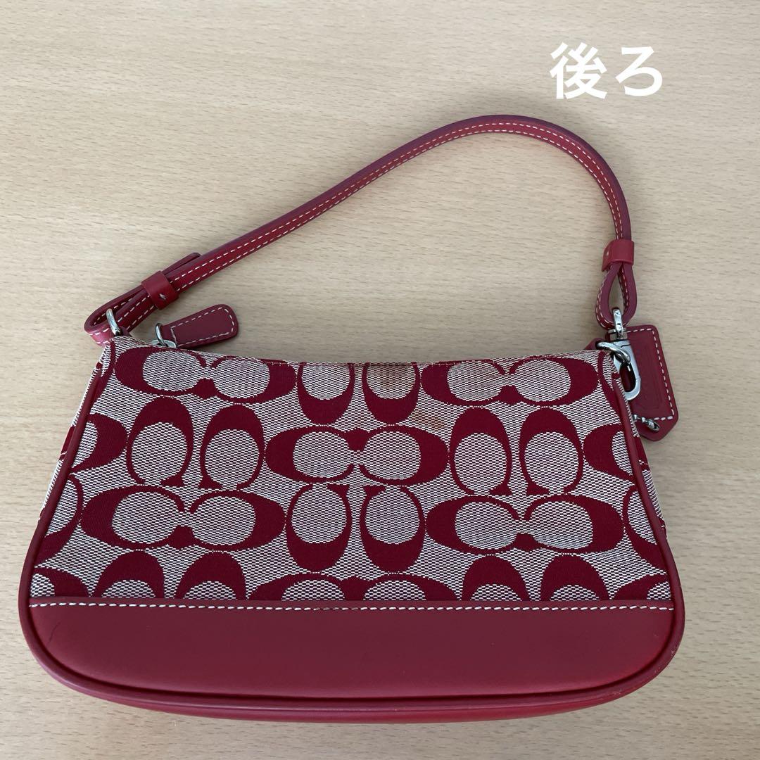 COACH ミニバッグ RED