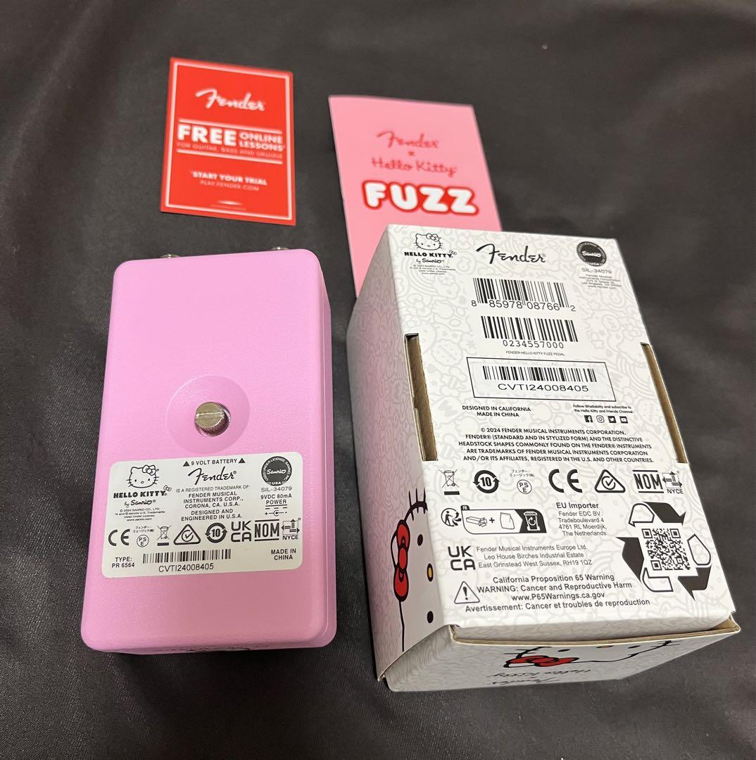 フェンダー ハローキティ FUZZ ピンク Fender Hello Kitty