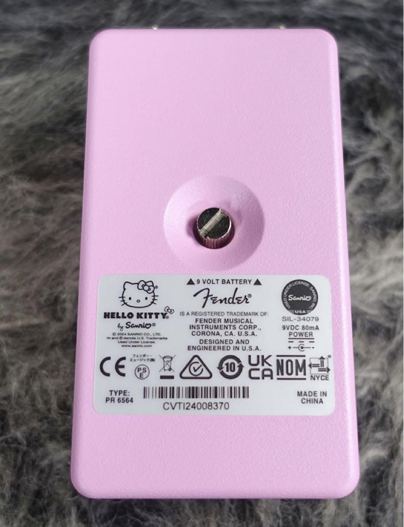 フェンダー ハローキティ FUZZ ピンク Fender Hello Kitty