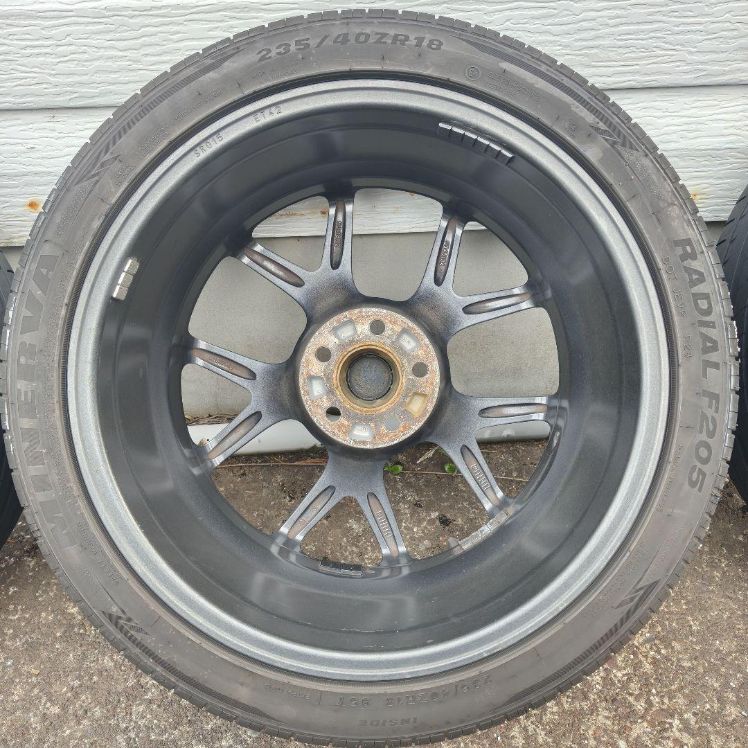 BBS SR 18インチ 8J ホイール４本セット　たのメル便