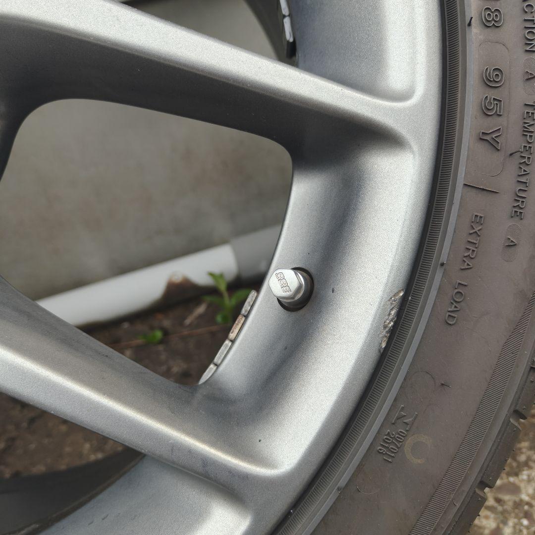 BBS SR 18インチ 8J ホイール４本セット　たのメル便