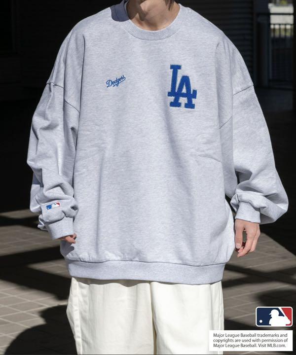 【Perushu×MLB】ビッグシルエットスウェット