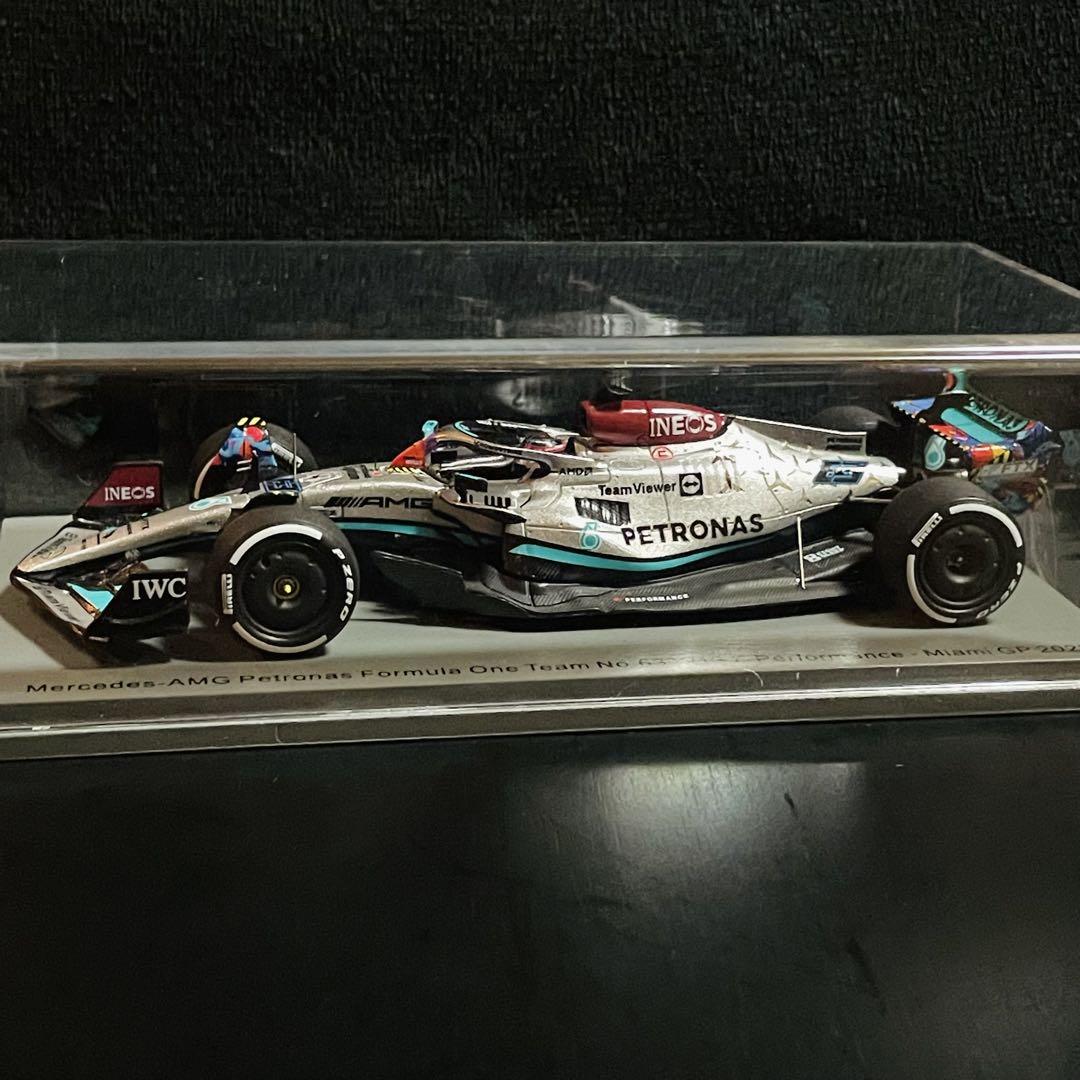 1/43 Spark メルセデスAMG W13 J.ラッセル マイアミGP