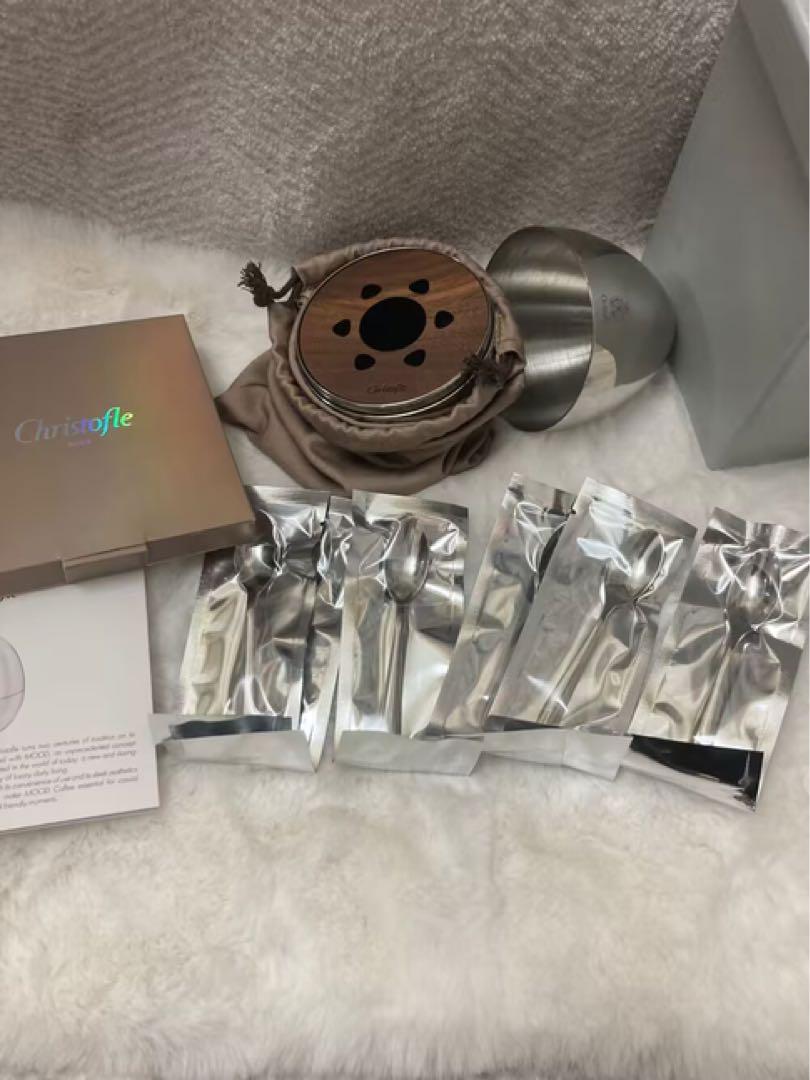 CHRISTOFLE シルバー 6本セット6pcsコーヒー エスプレッソスプーン