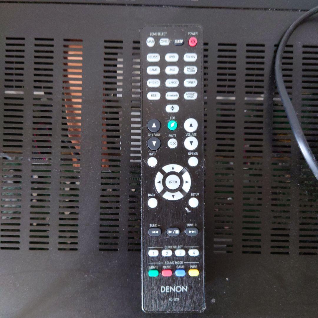 Denon AVR-X1500H AVアンプ 175W HDMIポート6入力