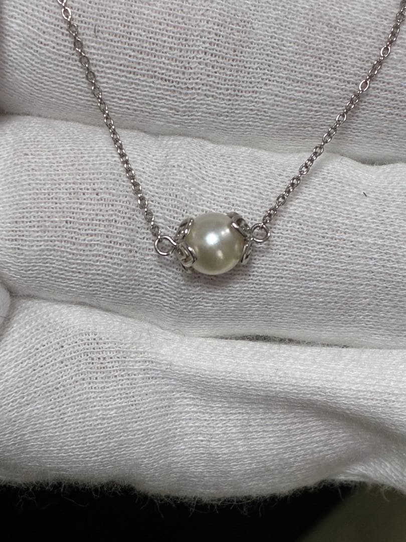 k10 10金 パール ネックレスJEWELRY TSUTSUMI