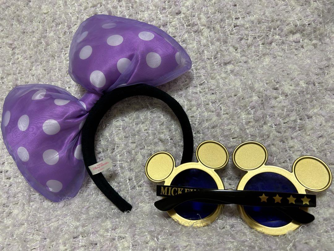 ディズニーリゾート〖カチューシャ、サングラス〗7点セット ディズニー カチューシャ&サングラス セット - メルカリ