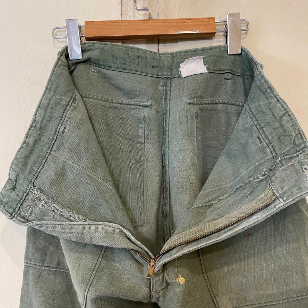 GD467 US ARMY 米軍 アメリカ軍 ベイカーパンツ 70s OG107