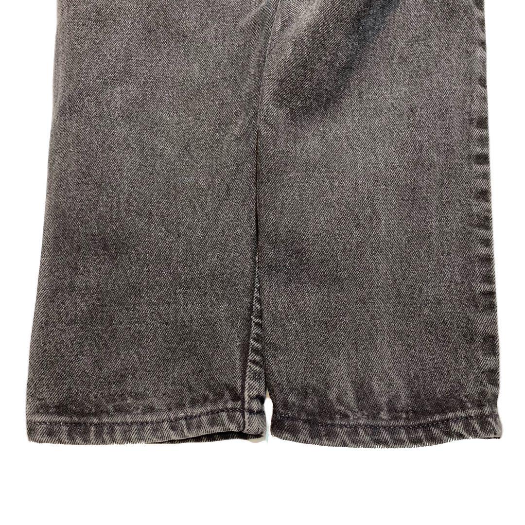 90s USA製 Levi's 550 キッズサイズ 6 ブラック デニムパンツ