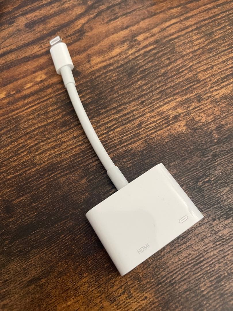 【純正】Apple Lightning 変換ケーブル　HDMI