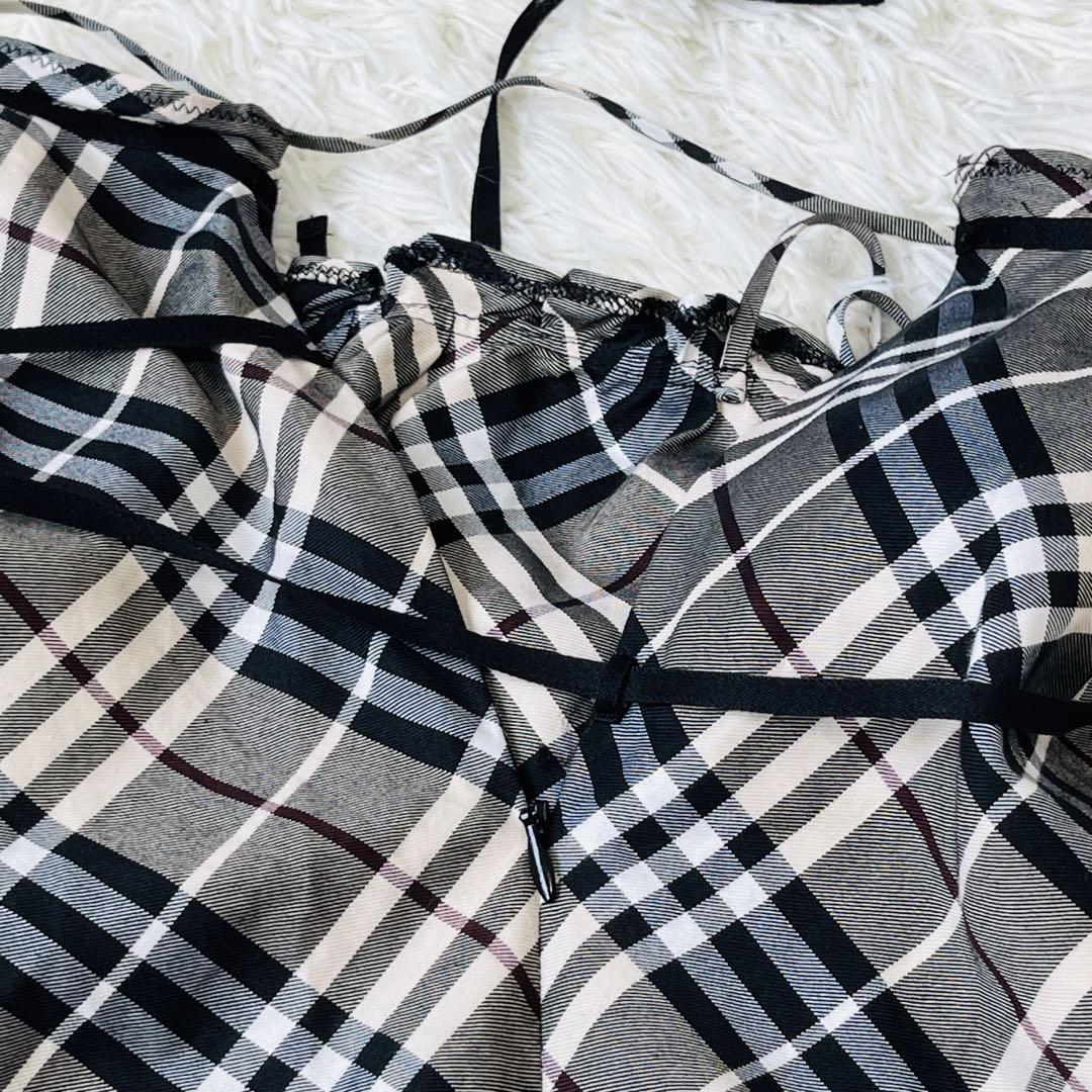BURBERRY バーバリー　ブルーレーベル　チェック　キャミソール.
