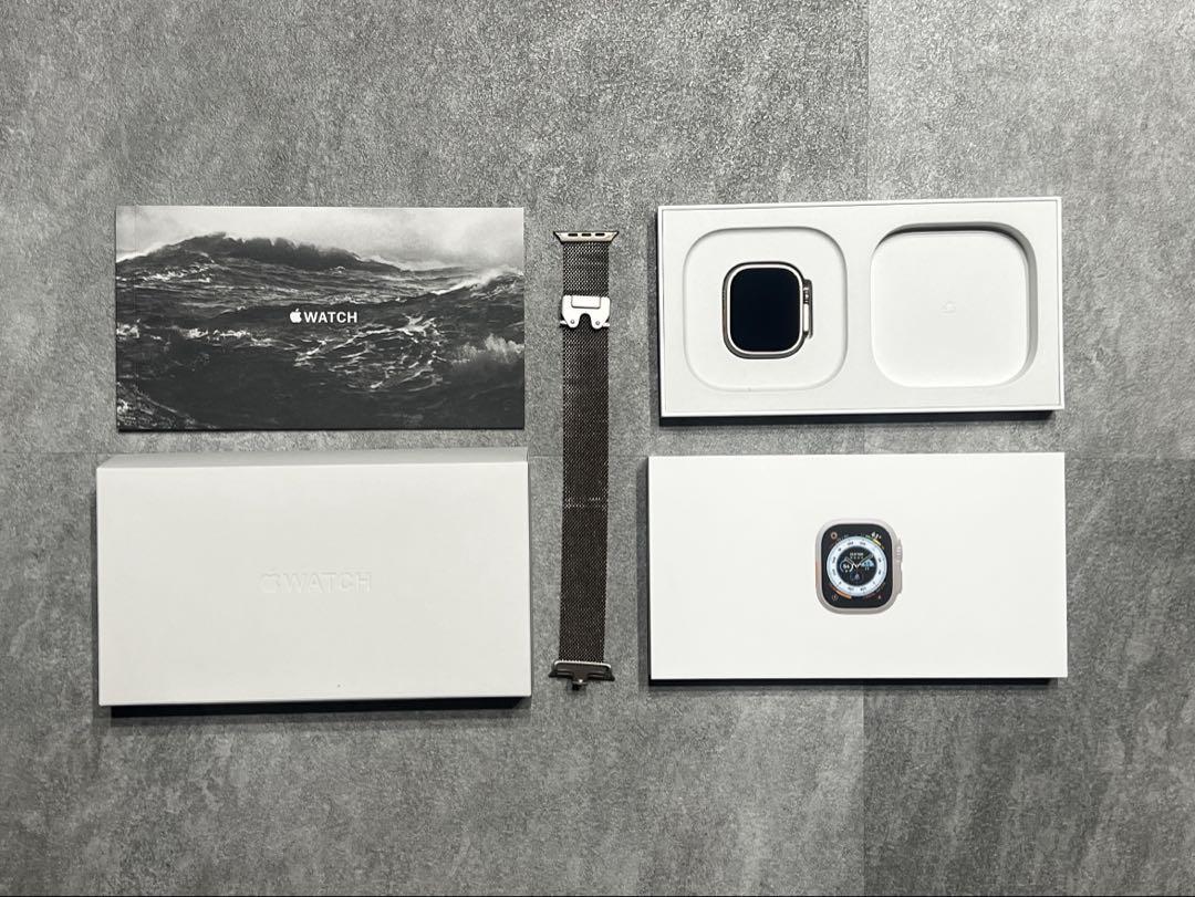 Apple Watch Ultra 49mm チタニウム 美品