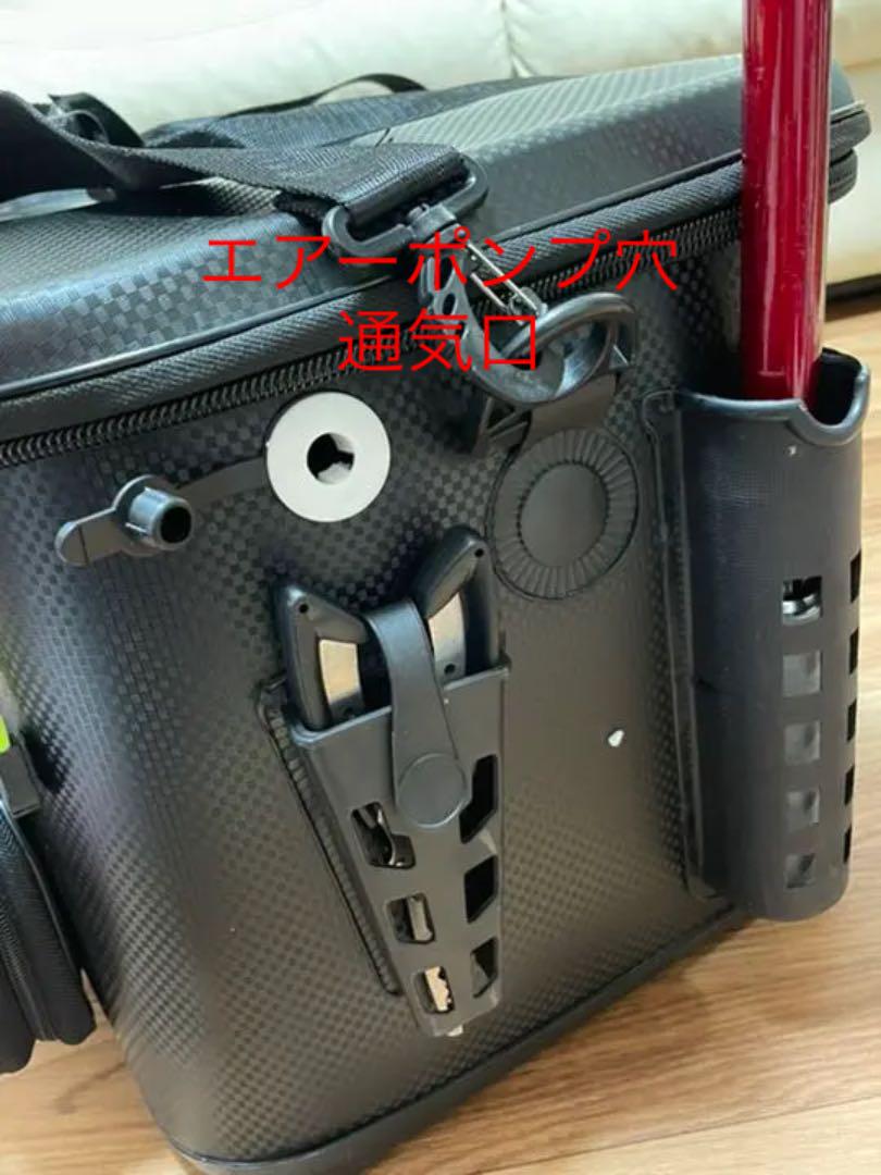 釣り 収納付き 新品未使用 大 QcH25-m44764862274 バッカン バケツ 国産豊富な