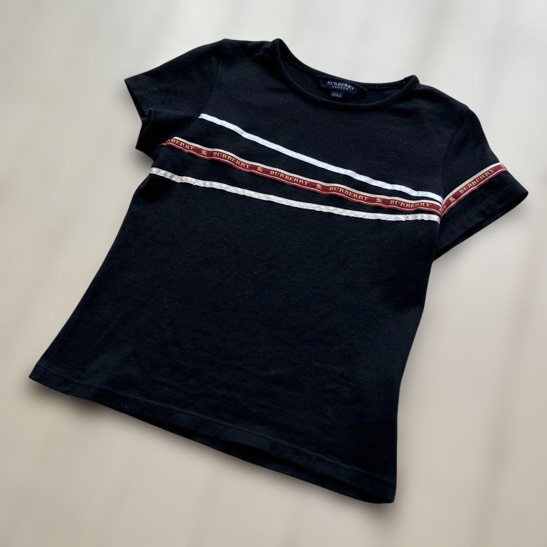 バーバリー ロンドン Tシャツ バーバリーロンドン 半袖Tシャツ 刺繍ロゴTシャツ メンズ SIZE