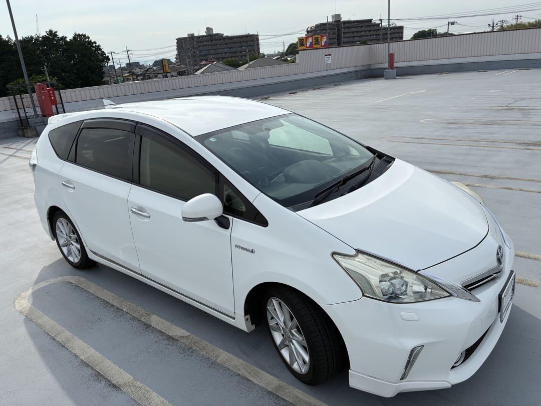 トヨタ　プリウスα　車検付　TOYOTA　PRIUS　α　修復歴無　程度良好美車