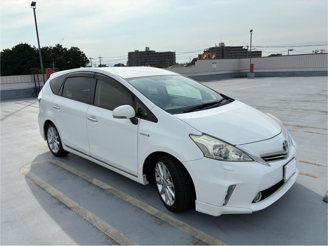 トヨタ　プリウスα　車検付　TOYOTA　PRIUS　α　修復歴無　程度良好美車