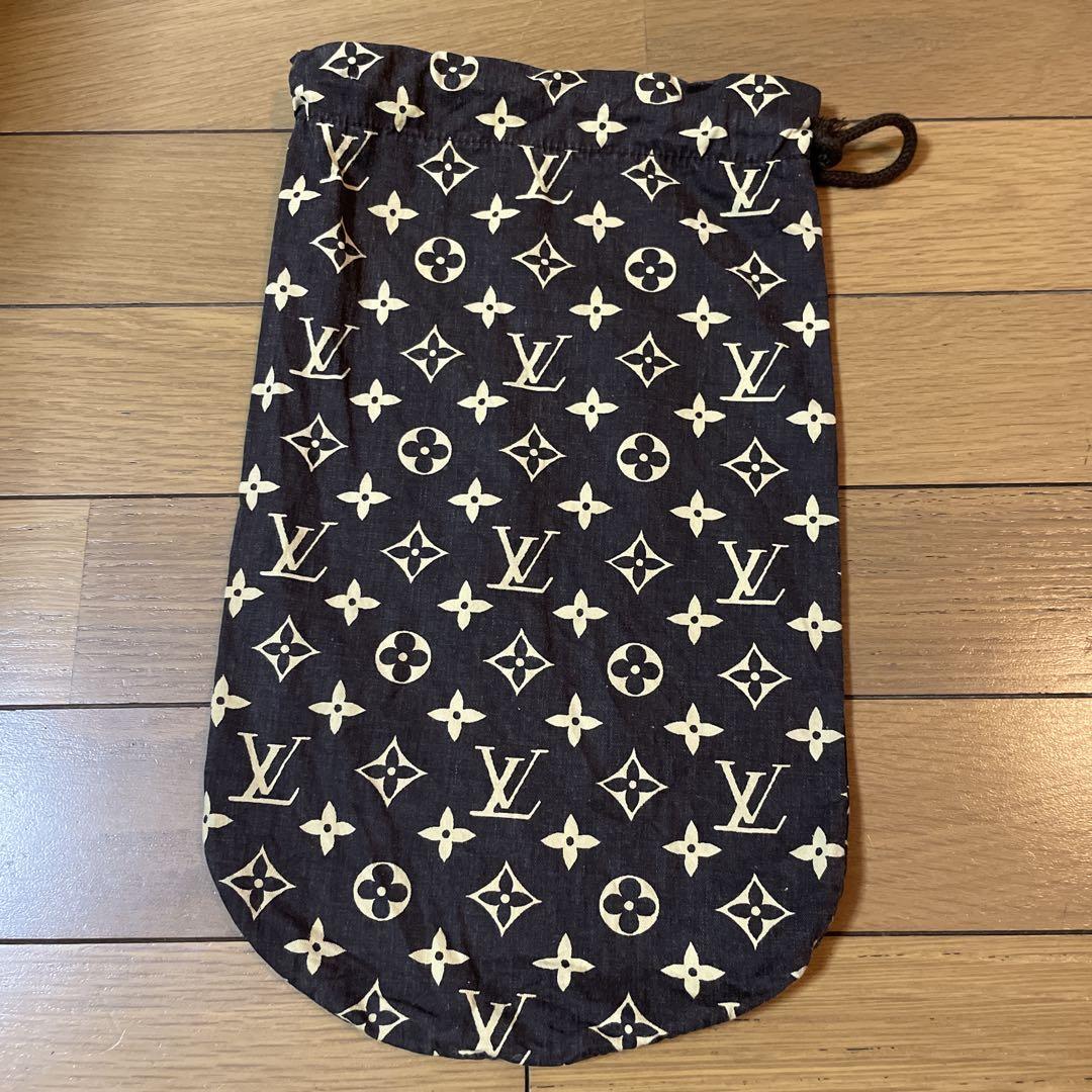 ルイヴィトン　モノグラム　希少　ヴィンテージ　巾着袋 LOUIS VUITTON モノグラム ヴィンテージ 巾着袋 保存袋 - メルカリ