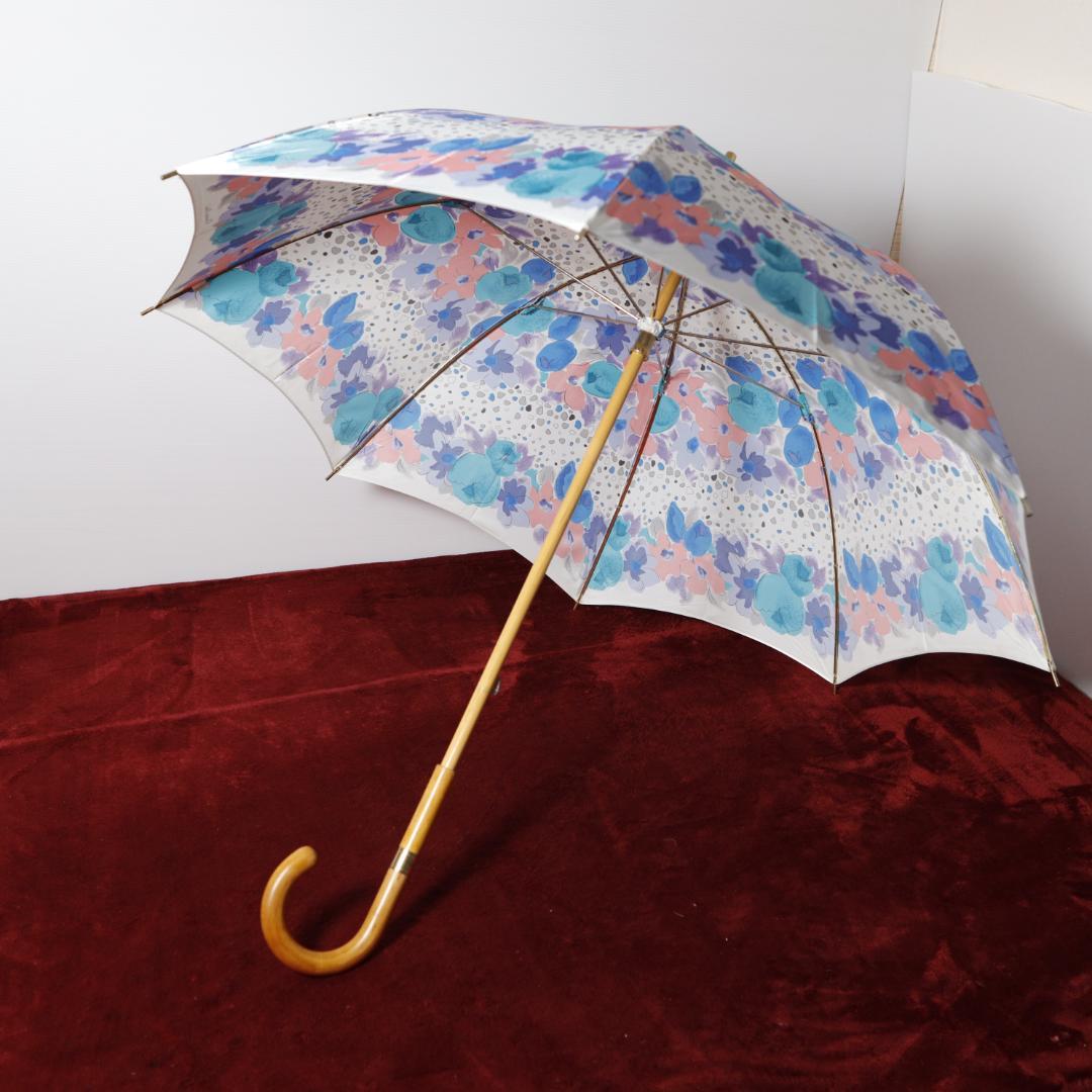 ◎美品 総柄 長傘 2本セット 持ち寄ら 千鳥 ペイズリー kimijima等