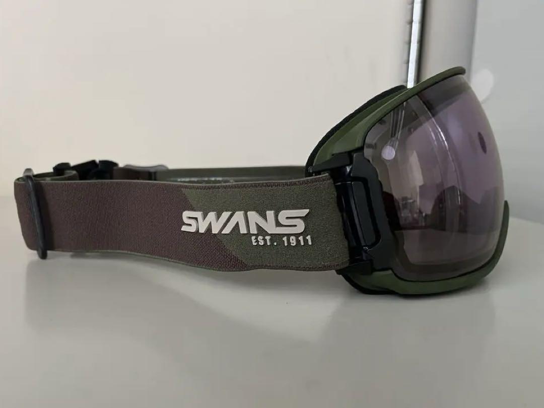 SWANS ゴーグル　RIDGELINE　リッジライン　調光レンズ SWANS スノーゴーグル スワンズ RIDGELINE リッジライン 調光
