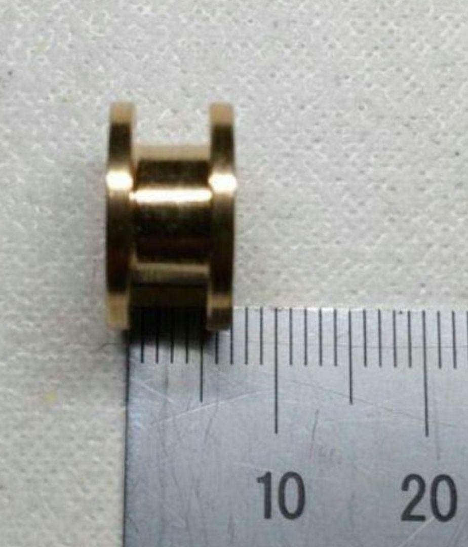 くくり罠用パーツ　〇リングホイール　５０個　　４mm ５mｍワイヤー用